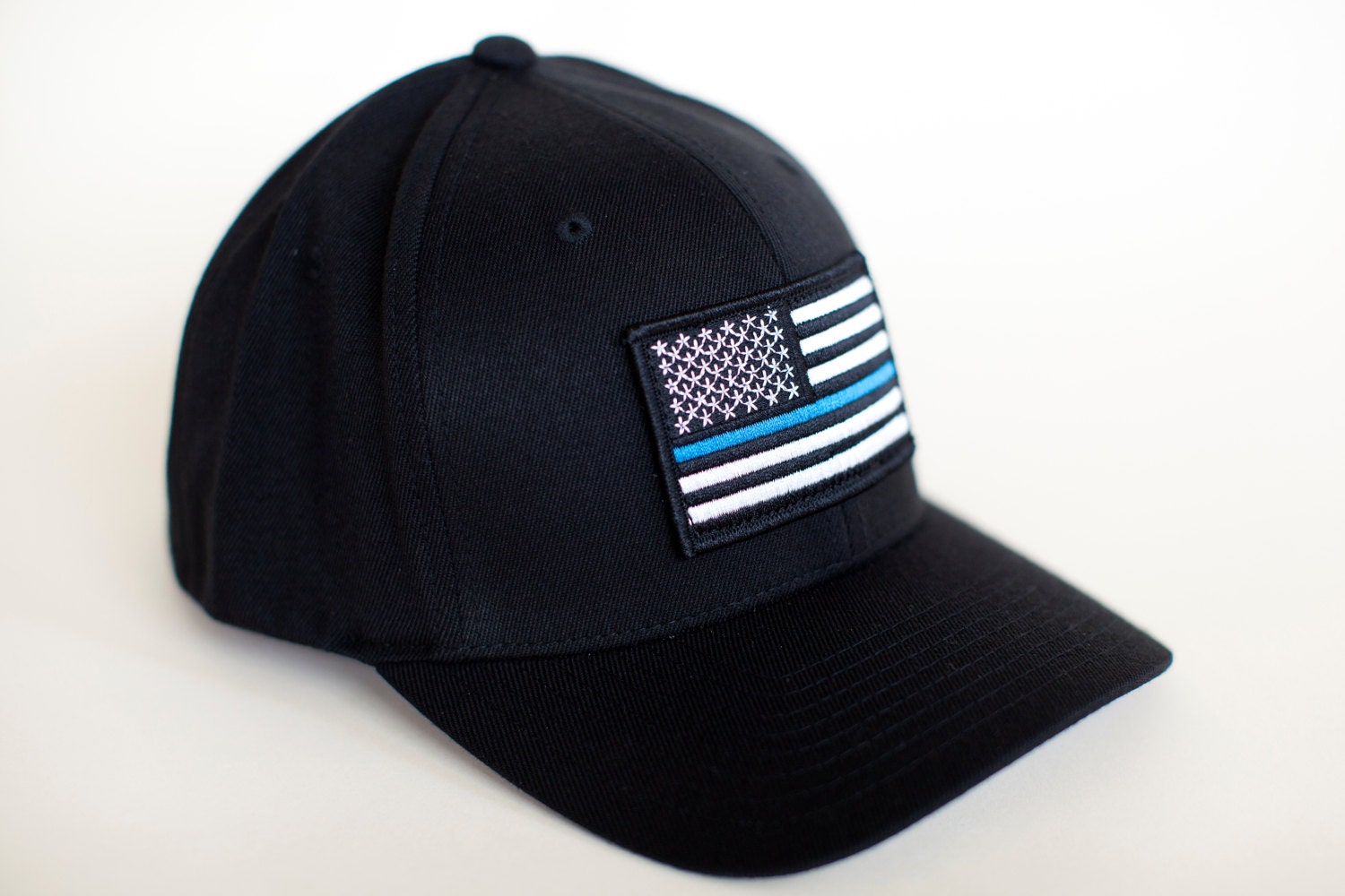 Thin Blue Line Flexfit CapBlack by BlueLineRedLine on Etsy