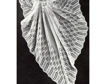 Vintage baby shawl Etsy Patterns knitting shawl allfreeknitting wraps shawls knit