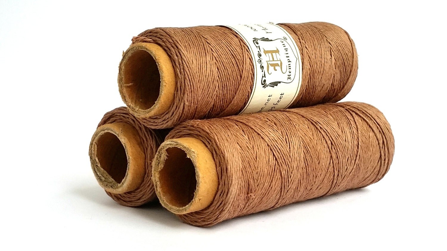Light Brown Hemp Twine .5mm Hemp Cord High Quality by HempSwank