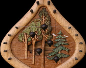 Swedish door harps