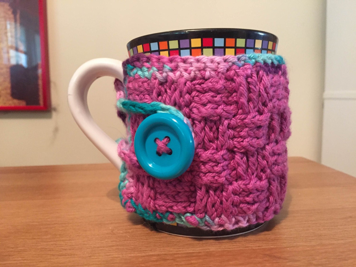 Coffee Mug Cozy by ReluctantHousewives on Etsy