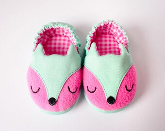Elastic Baby Booties - The Fantastic Fox 06