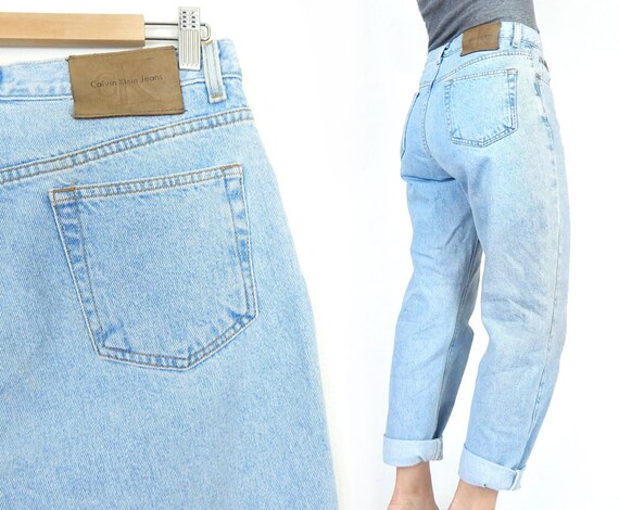 calvin klein baggy jeans