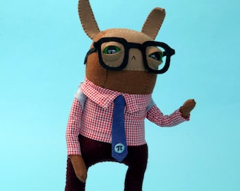 Mathlete Rabbit - made to order