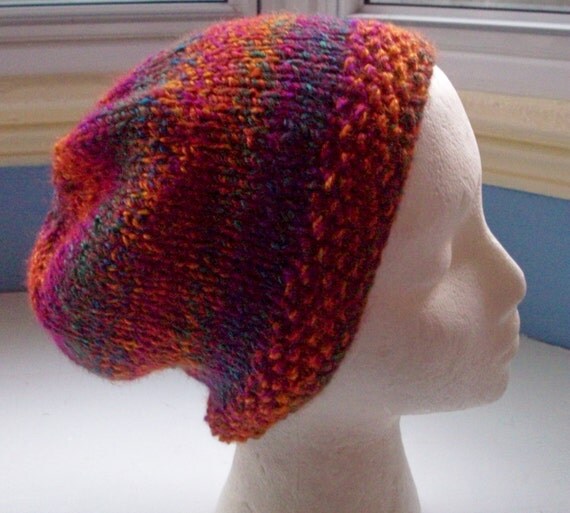 Unisex vegan beanie, gift for men, dark colours