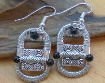 Ann-Made Pop Top Earrings - Silver Thyme