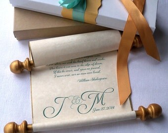 Personalized wedding ring pouches