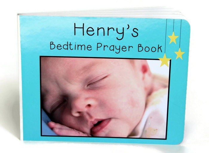 Custom Prayer Book Custom Board Book Baby by ToddlerToppers