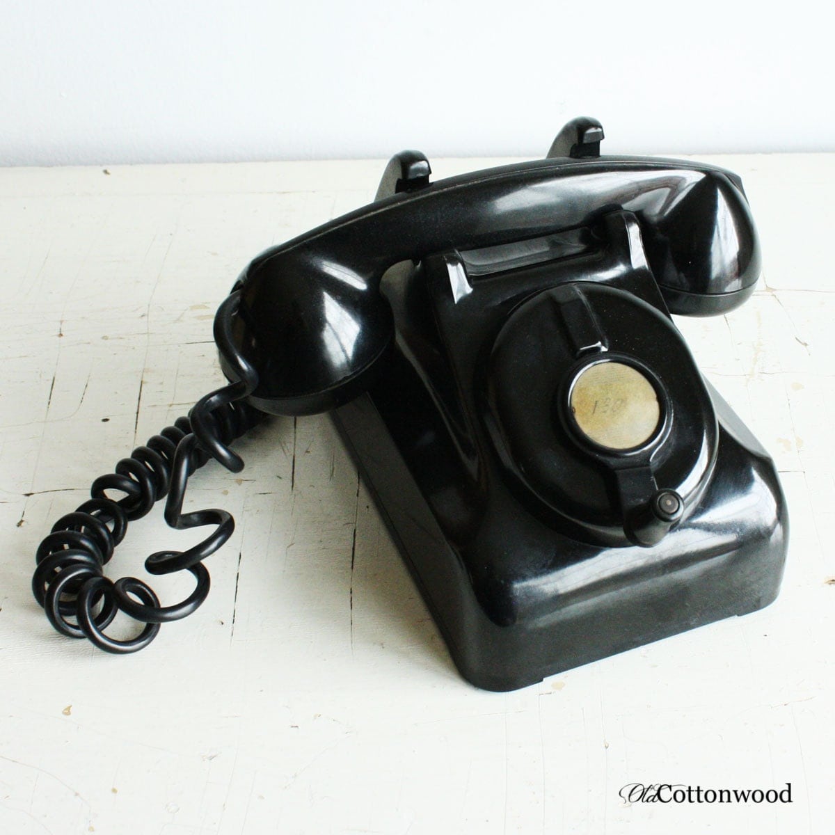Vintage telephone antique telephone no dial