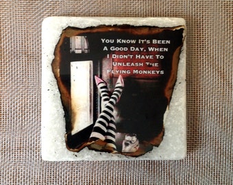 You know it is a good day when I don't have to unleash the flying monkeys ... coaster