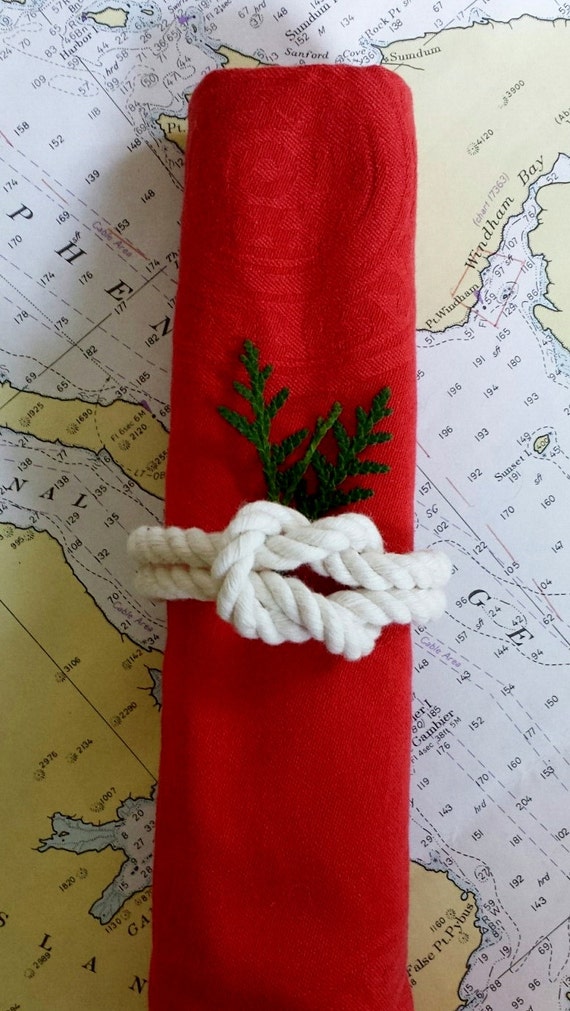 Nautical Napkin Rings by OlioDesigns on Etsy
