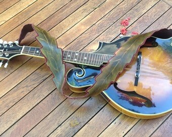 Leaf Mandolin/Guitar Strap