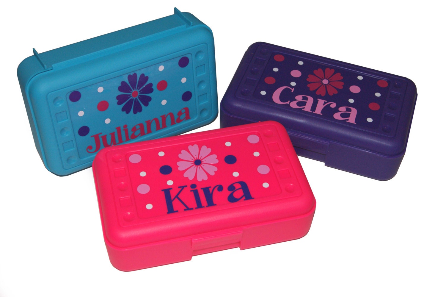 BACK TO SCHOOL Personalized Pencil Box / Art Supply Box