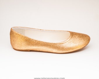 kelly green ballet flats