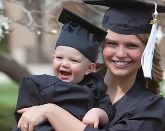 infant cap and gown