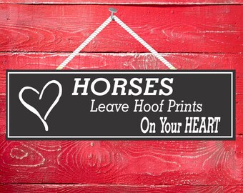 Barrel Racing Novelty Sign Horse Riding Horse by FunSignFactory