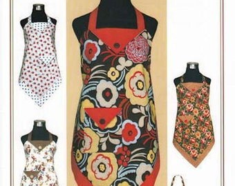 Four Corners Apron, Our BEST SELLER for 8 Years!, 1 Pattern, Vanilla House Designs, VHD132, Best Apron, Best Pattern, Easy Construction
