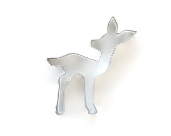 Fawn Cookie Cutter, Baby Deer Cookie Cutter, Baby Shower Cookie Cutter, Animal Cookie Cutter, Woodland Cookie Cutter