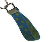 VanEnjoy Full Grain Leather Strap With Square Locks - DIY Keychain, Wristlet, Or Bag Handle Replacement