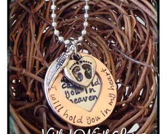 Personalized Hand Stamped Miscarriage Necklace