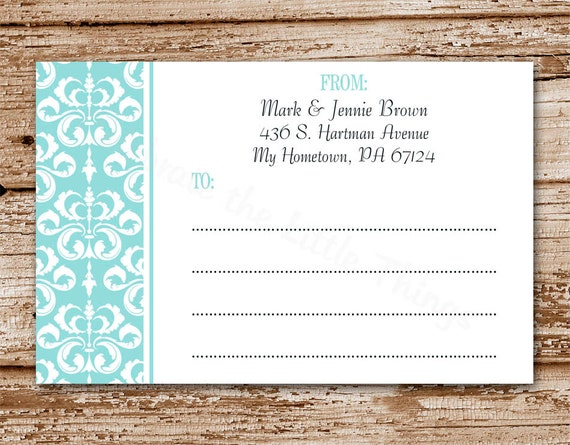 Mailing Labels - Address Labels - Personalized - Shipping Labels ...