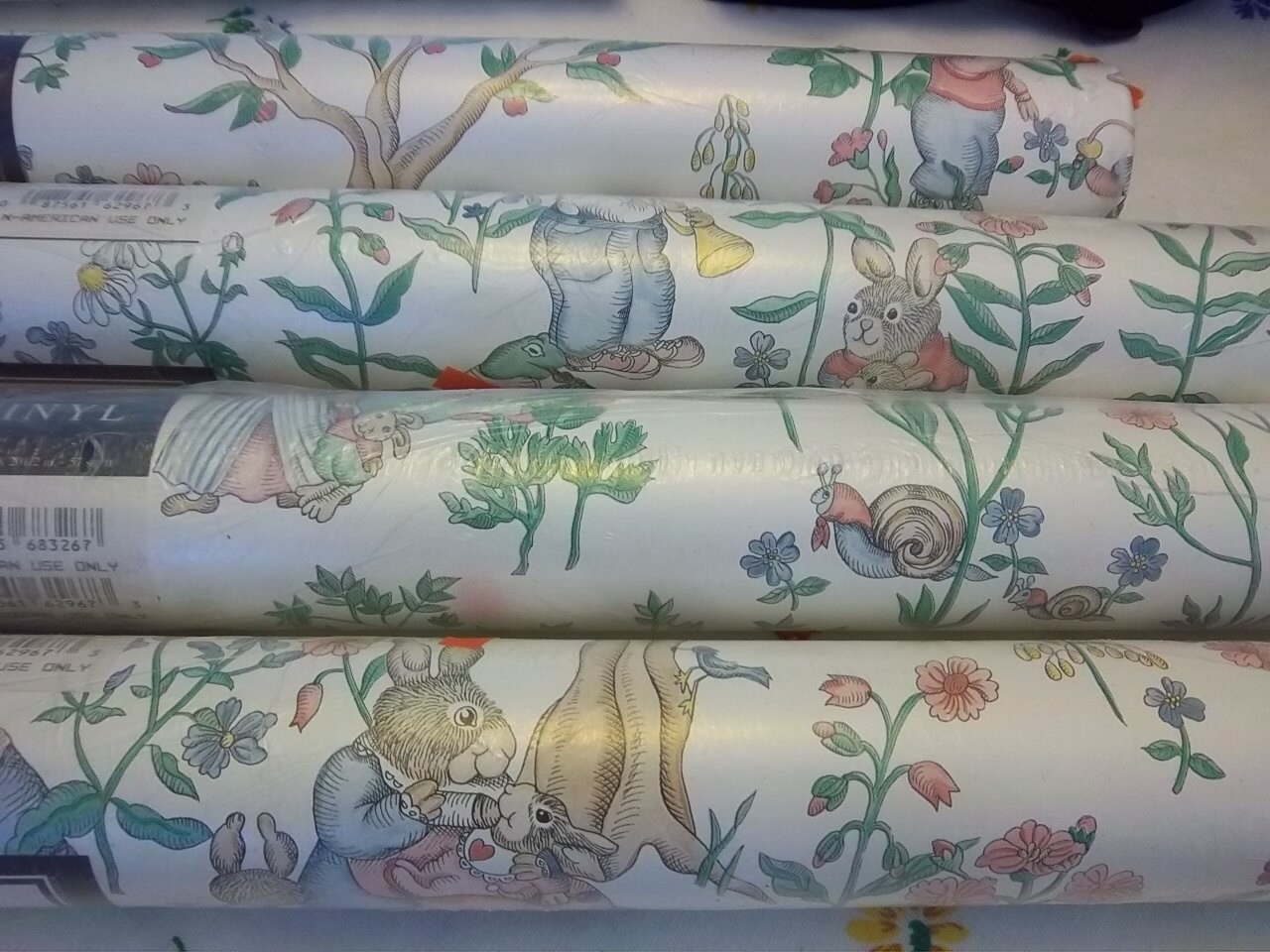 Lot of Nursery Children's Vinyl Wallpaper Whimsical