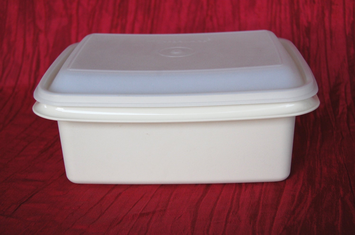 Authentic Vintage Tupperware Rectangular Container Ice 
