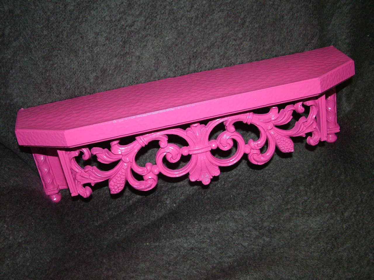 HOT PINK Wall Shelf Nursery ShelfPrincess Shelf Buy as