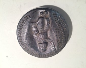 National Lead Company Paperweight, Late 1800s, Antique