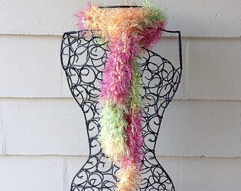 Campanula Wool Scarf - Sherbet