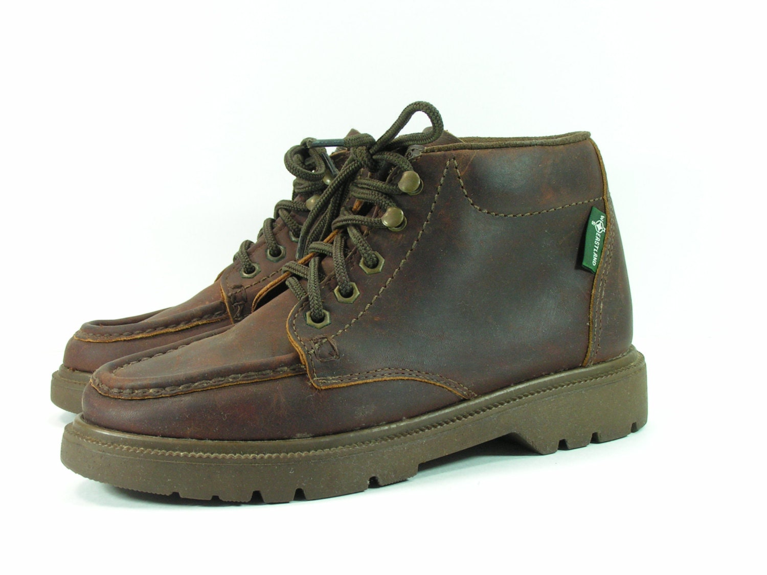 eastland chukka boots women's 8.5 M brown leather ankle