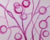 Glomeromycota - original watercolor painting of fungi