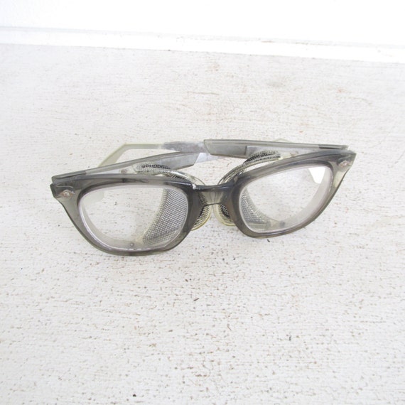 Vintage Steampunk Safety Glasses by thedancingwren on Etsy