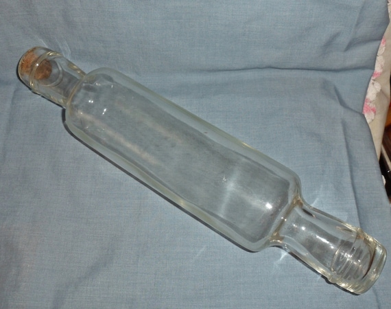 Vintage Glass Rolling Pin 74