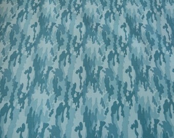 Camo in Sky, Nomad Collection from Urban Chiks for Moda Fabrics, 1/2 yd