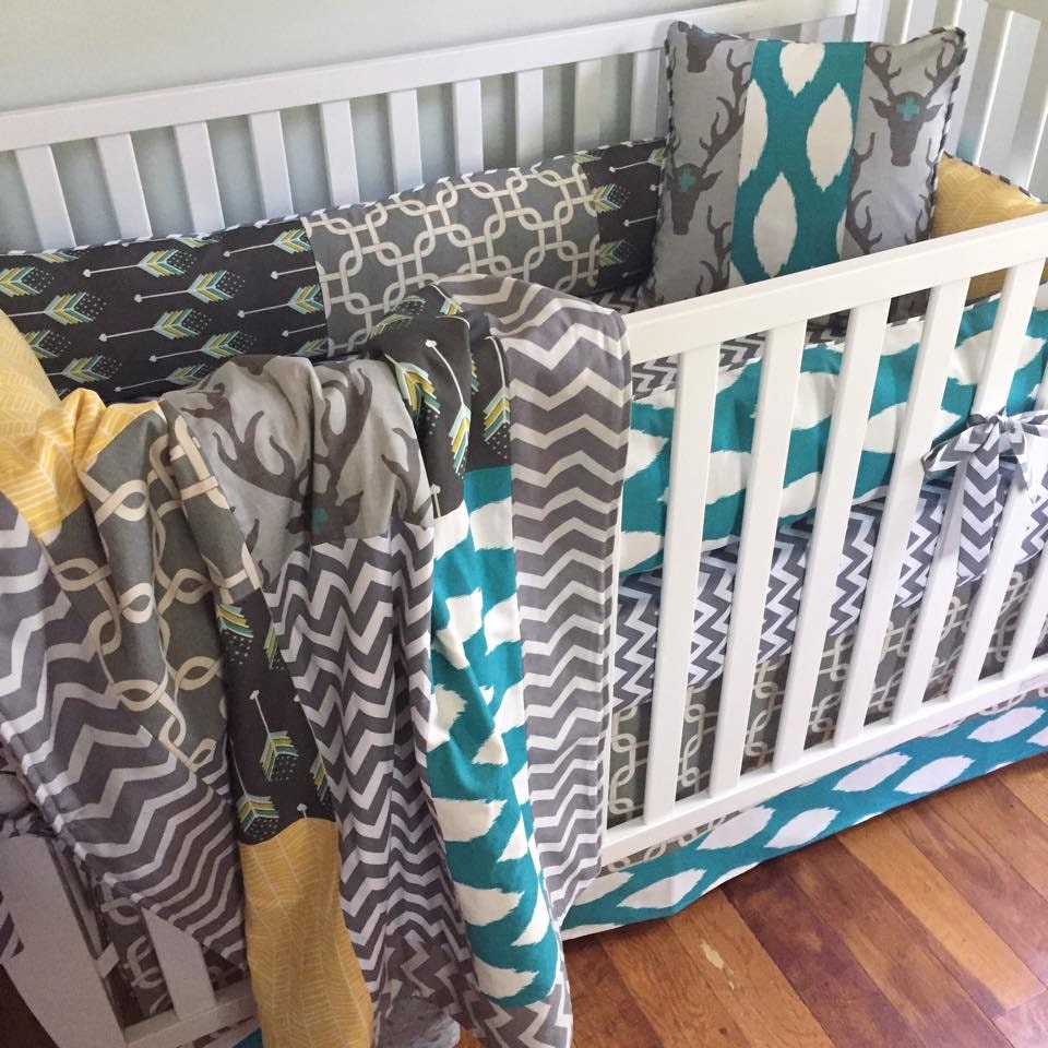 Rustic Deer Crib Bedding Woodland Baby Boy Like This Item