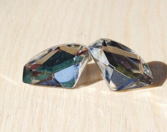 Gorgeous faux diamond stud earrings