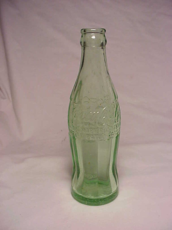 1938 Coca Cola Hobble Skirt Bottle Montpelier VT. Embossed