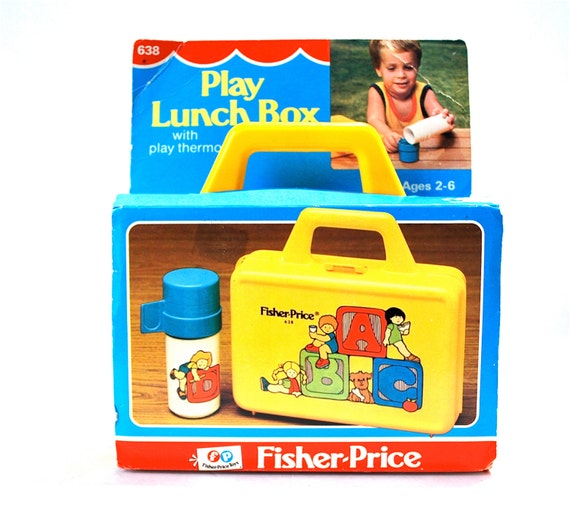 fisher price farm lunch box