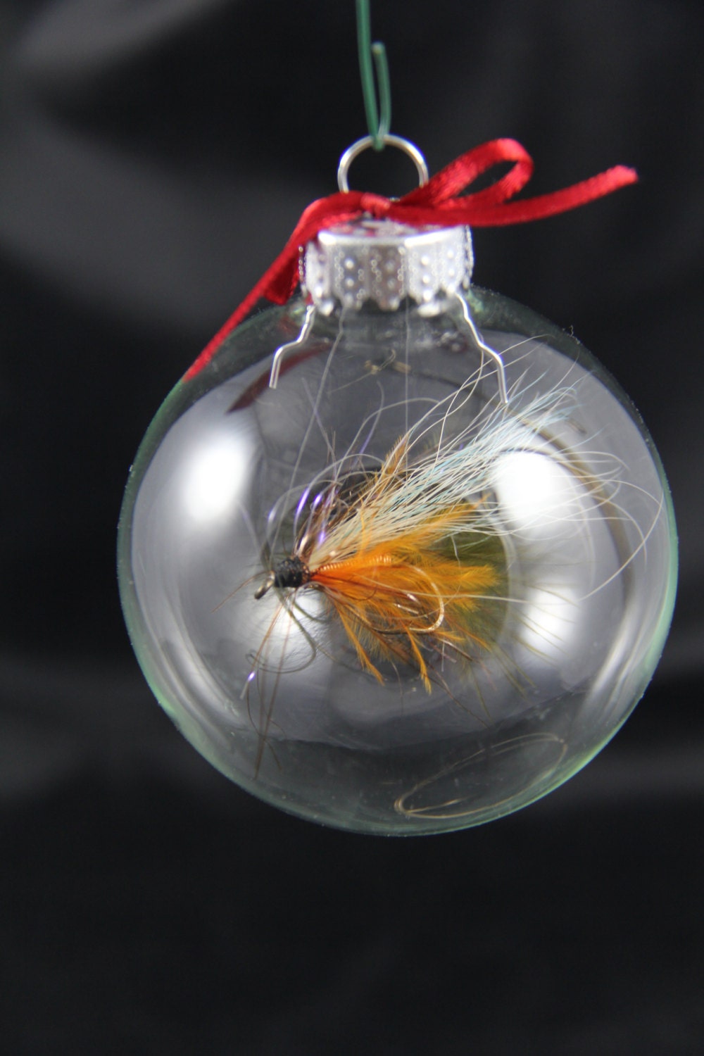 fishing under glass holiday ornament by bunneycrafts on etsy fishing under glass holiday ornament by bunneycrafts on etsy