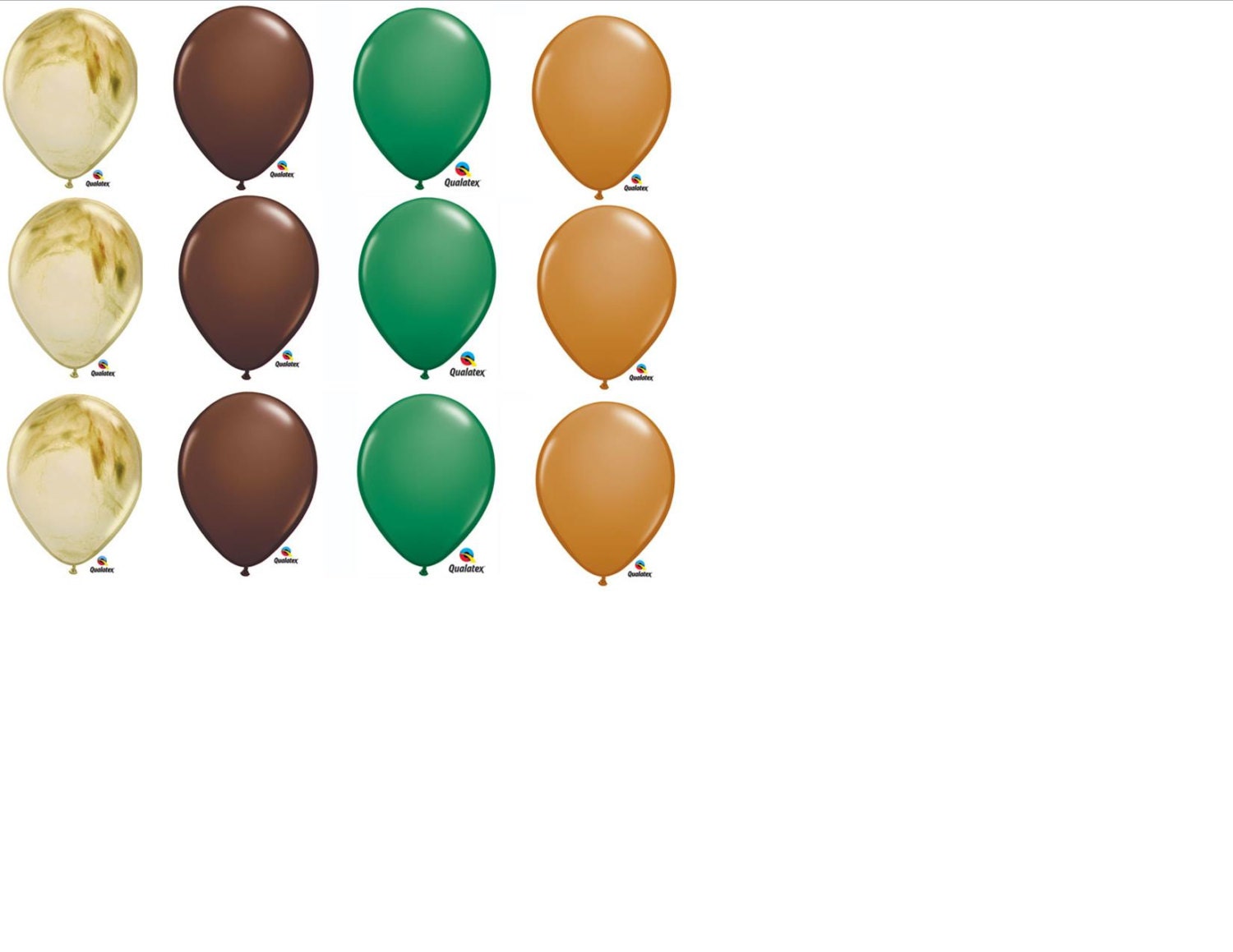 Camouflage Latex Balloons 8