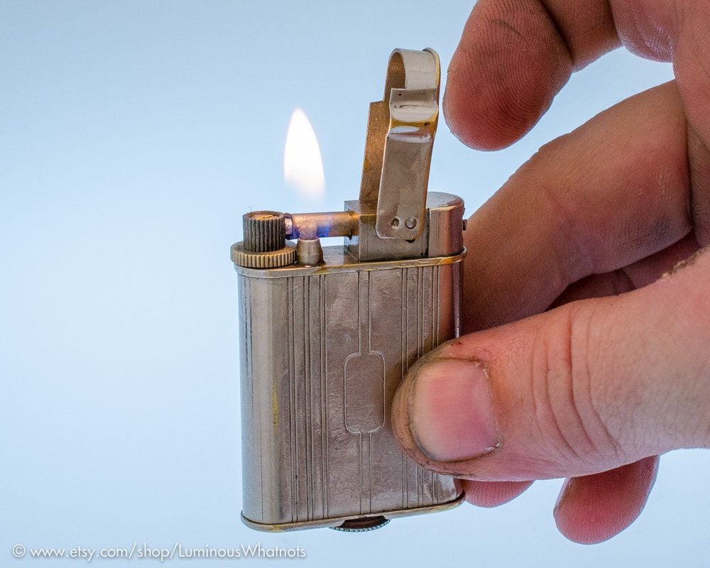 Working 1920s Art Deco CASCO Cigar Lighter by LuminousWhatnots