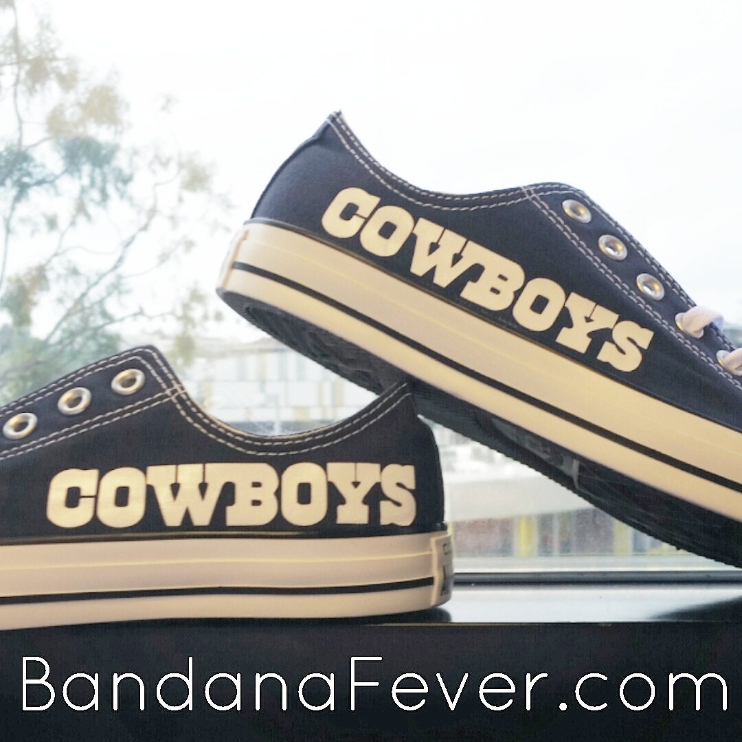 Converse Low Navy Cowboys White Football by ...