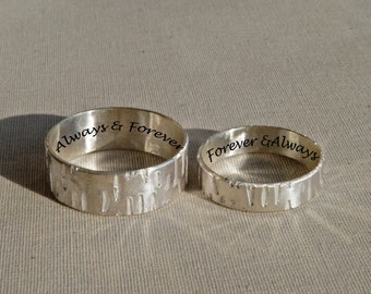 Personalized life ring for wedding