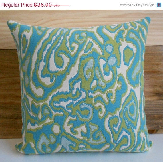 Turquoise SIKT-002 Silk Ikat main image 0