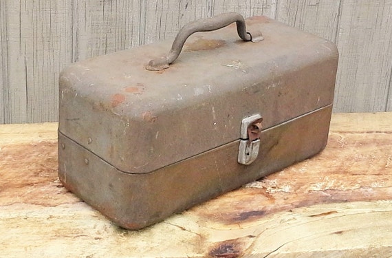 Vintage Falls City Tool / Tackle Box by theindustrycottage on Etsy