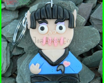 clay yoda model Me Mr Mini Collectible Ring. Spock is He Unique Key Hand a Sculpted