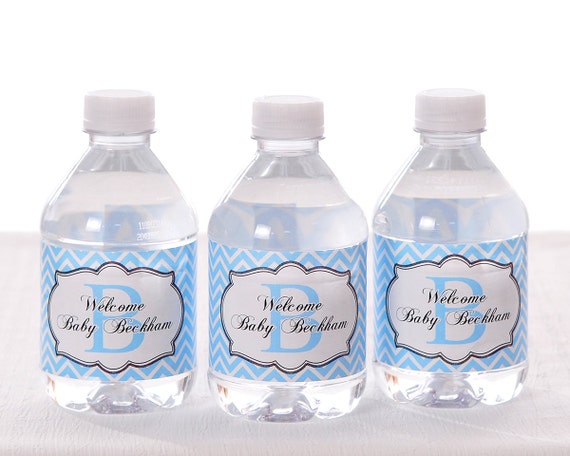 30 Waterproof Chevron Pattern Water Bottle Labels - Need a different quantity? Click on the "choose total" tab to see all pricing Il_570xn