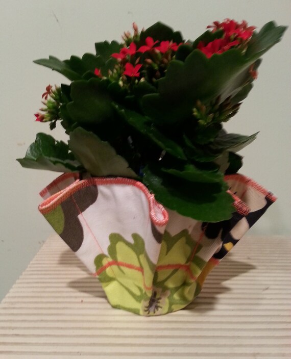 Flower Pot Cover in Fabric