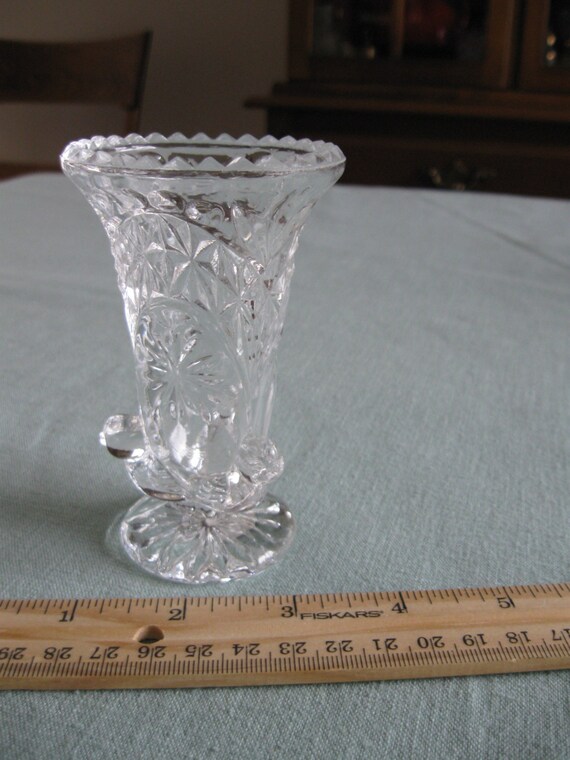 Small Birds 24 Lead Crystal Vase